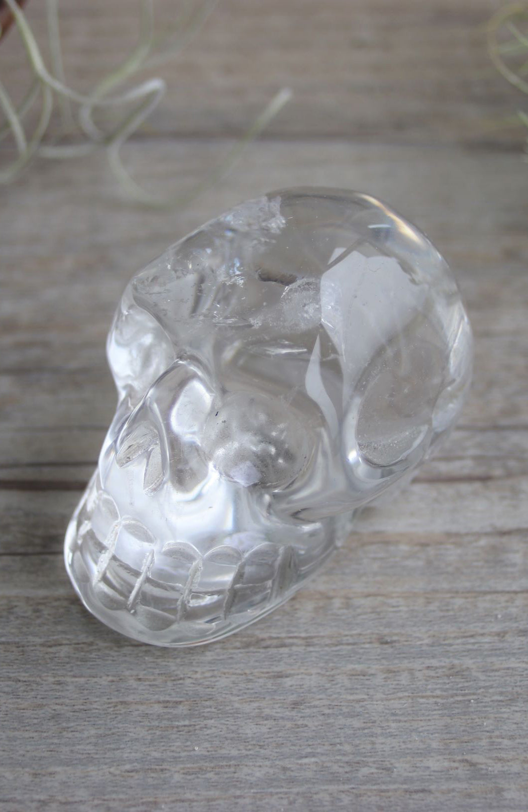 Clear Quartz Skull